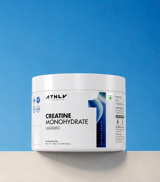 ATHLY Micronized Creatine Monohydrate 100g Unflavoured